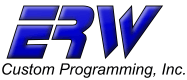 ERW Custom Programming, Inc logo: Specializes in Visual FoxPro Support and Conversion